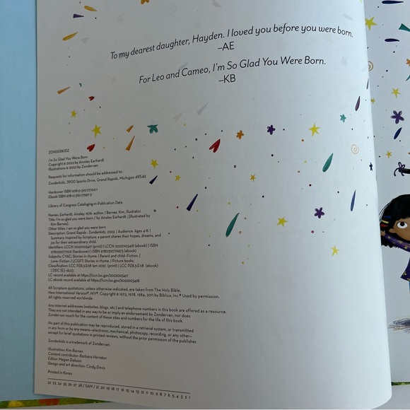 I’m So Glad You Were Born, Celebrating who you are by Ainsley Earhardt hardcover - Picture 7 of 16